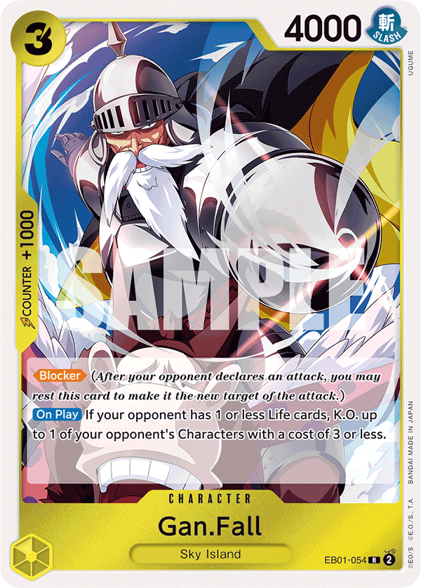 OPTCG Memorial Collection EB01-054 Gan.Fall