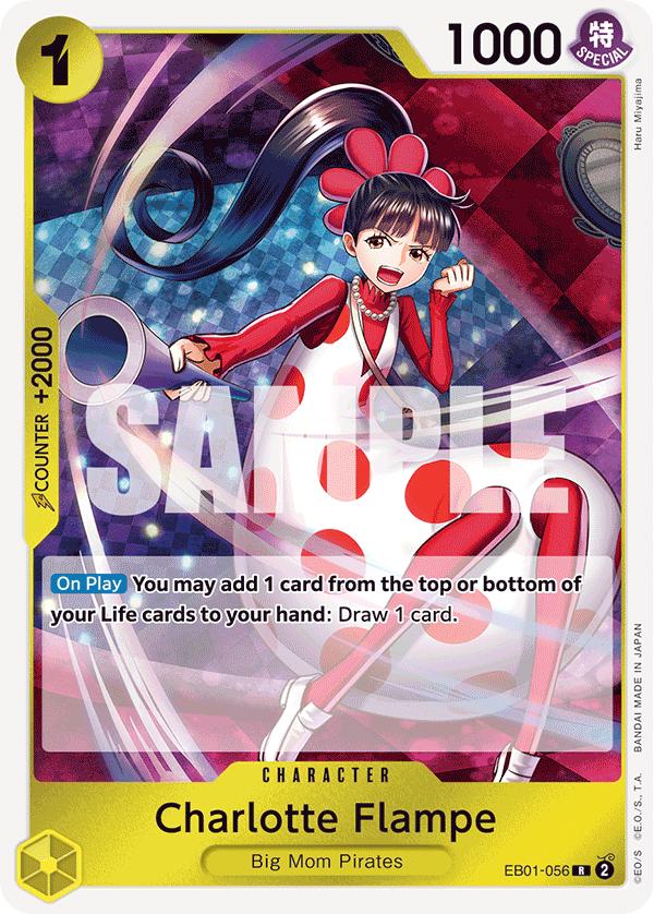 OPTCG Memorial Collection EB01-056 Charlotte Flampe
