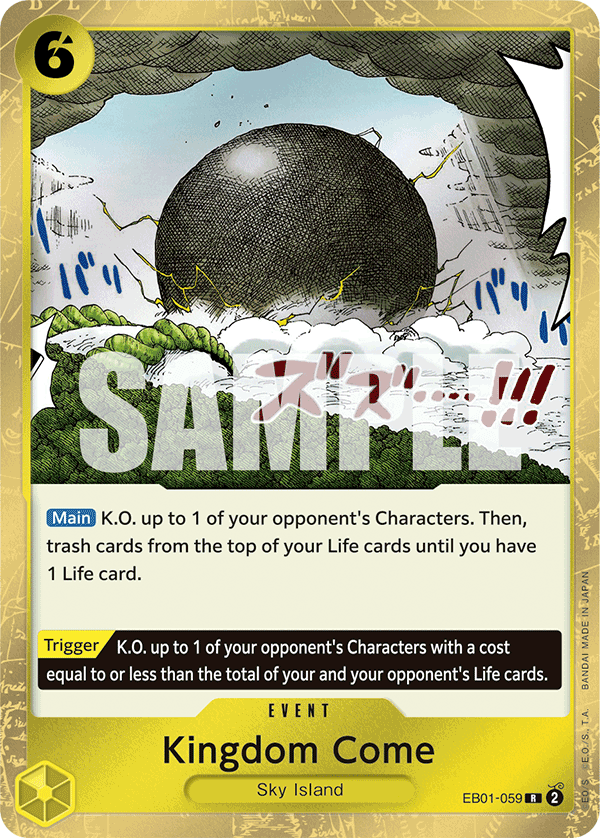 OPTCG Memorial Collection EB01-059 Kingdom Come