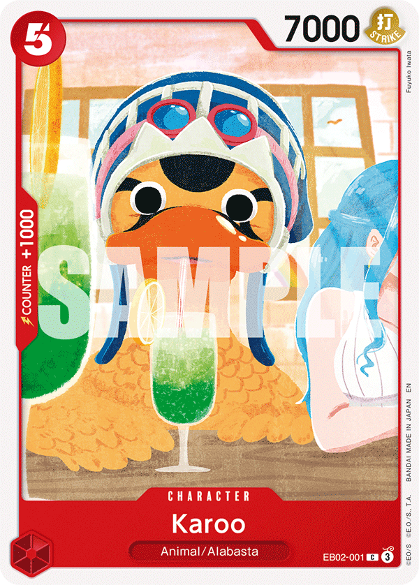 OPTCG Anime 25th Collection EB02-001 Karoo