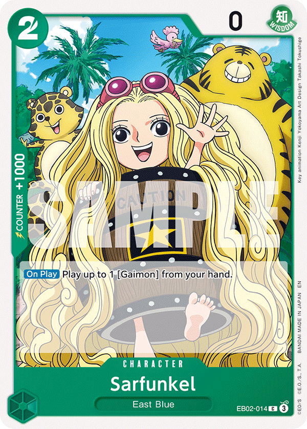 OPTCG Anime 25th Collection EB02-014 Sarfunkel