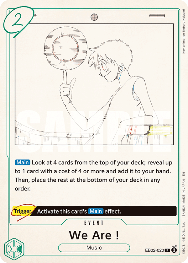 OPTCG Anime 25th Collection EB02-020 We Are !