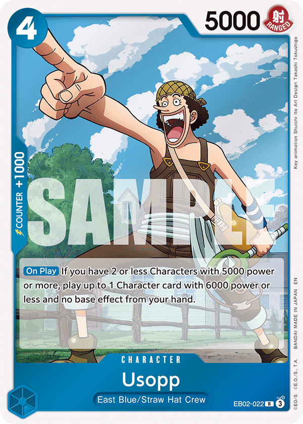 OPTCG Anime 25th Collection EB02-022 Usopp