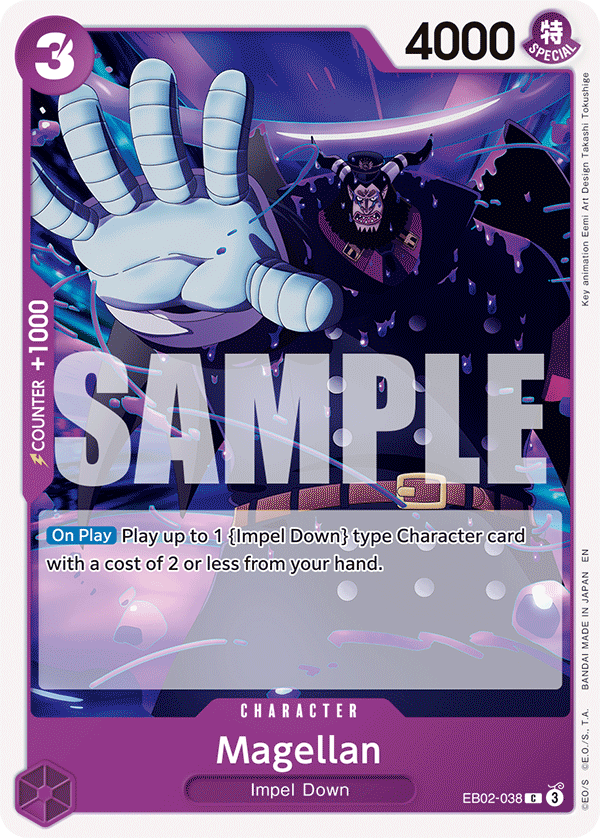 OPTCG Anime 25th Collection EB02-038 Magellan