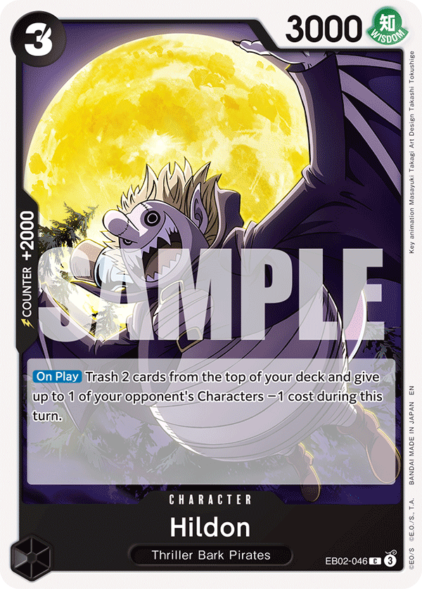 OPTCG Anime 25th Collection EB02-046 Hildon