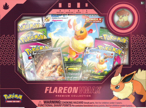 Pokemon Jolteon, Flareon, Vaporeon VMAX Premium Collection Box set of 3