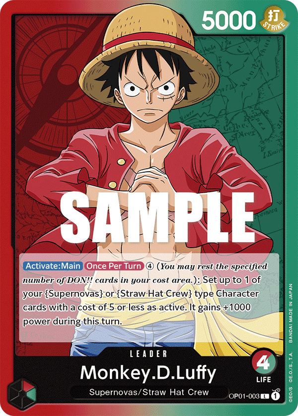 Monkey.D.Luffy (OP01-003) (V.1)