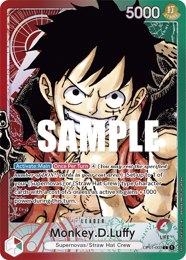Monkey.D.Luffy (OP01-003) (V.2)