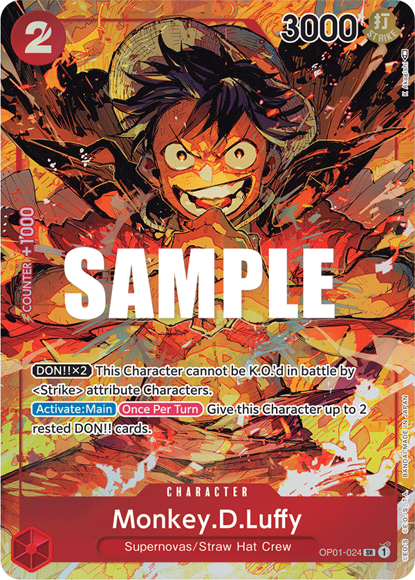 Monkey.D.Luffy (OP01-024) (V.2)