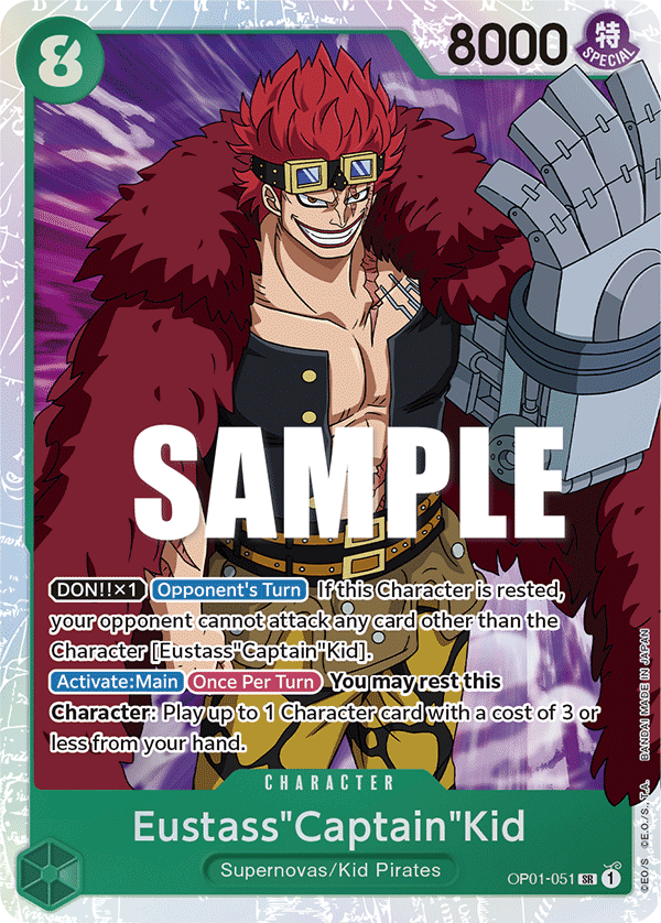 Eustass"Captain"Kid (OP01-051) (V.1)