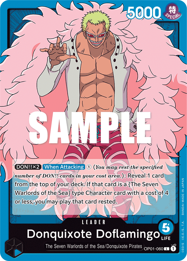 Donquixote Doflamingo (OP01-060) (V.1)