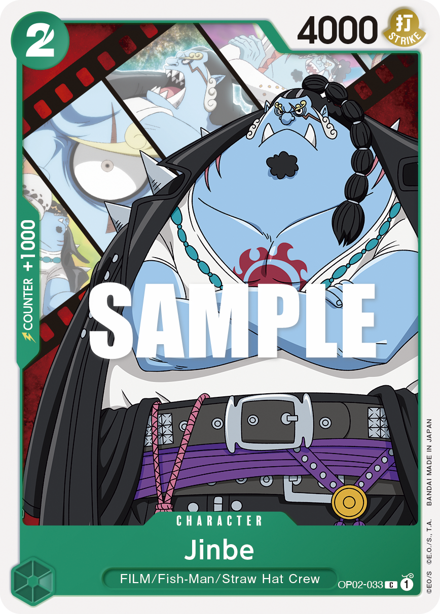OPTCG Paramount War OP02-033 Jinbe
