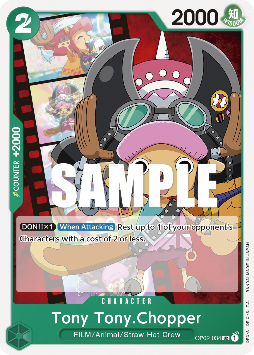 OPTCG Paramount War OP02-034 Tony Tony.Chopper