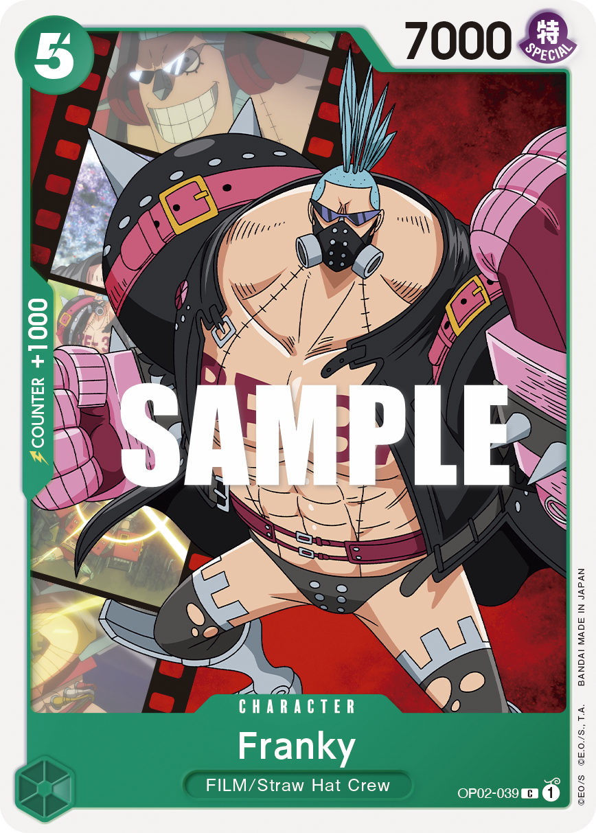 OPTCG Paramount War OP02-039 Franky