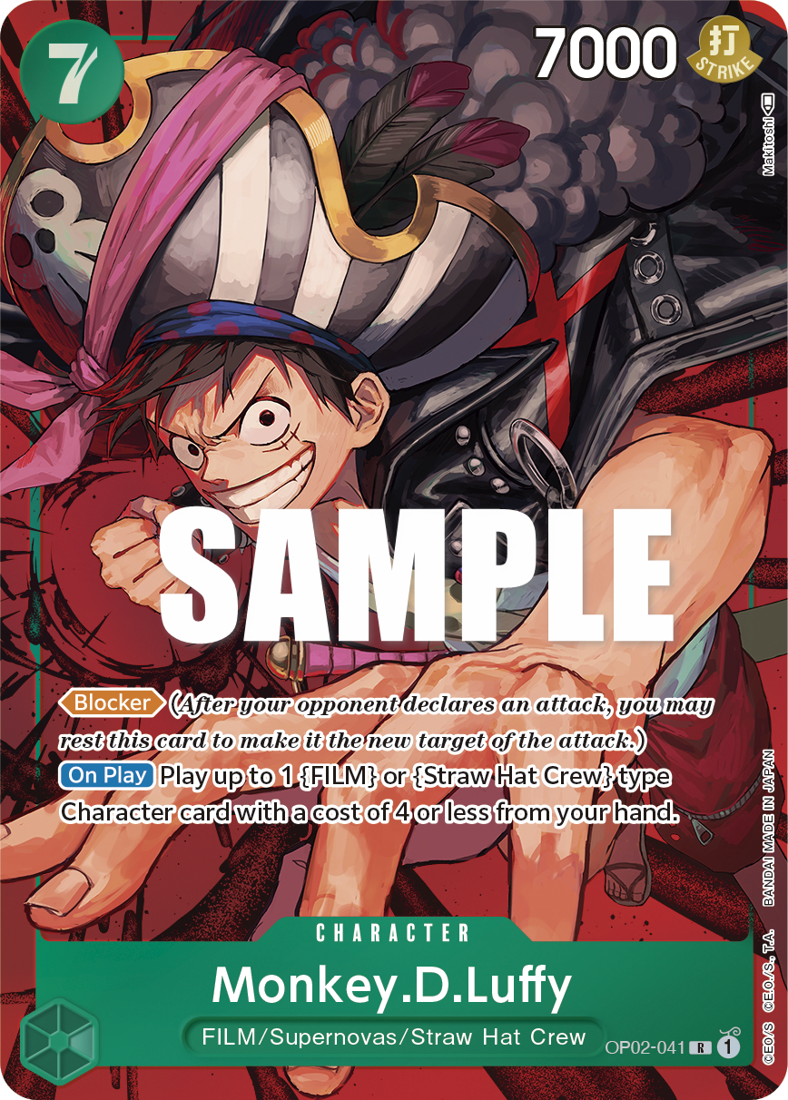 Monkey.D.Luffy (OP02-041) (V.2)