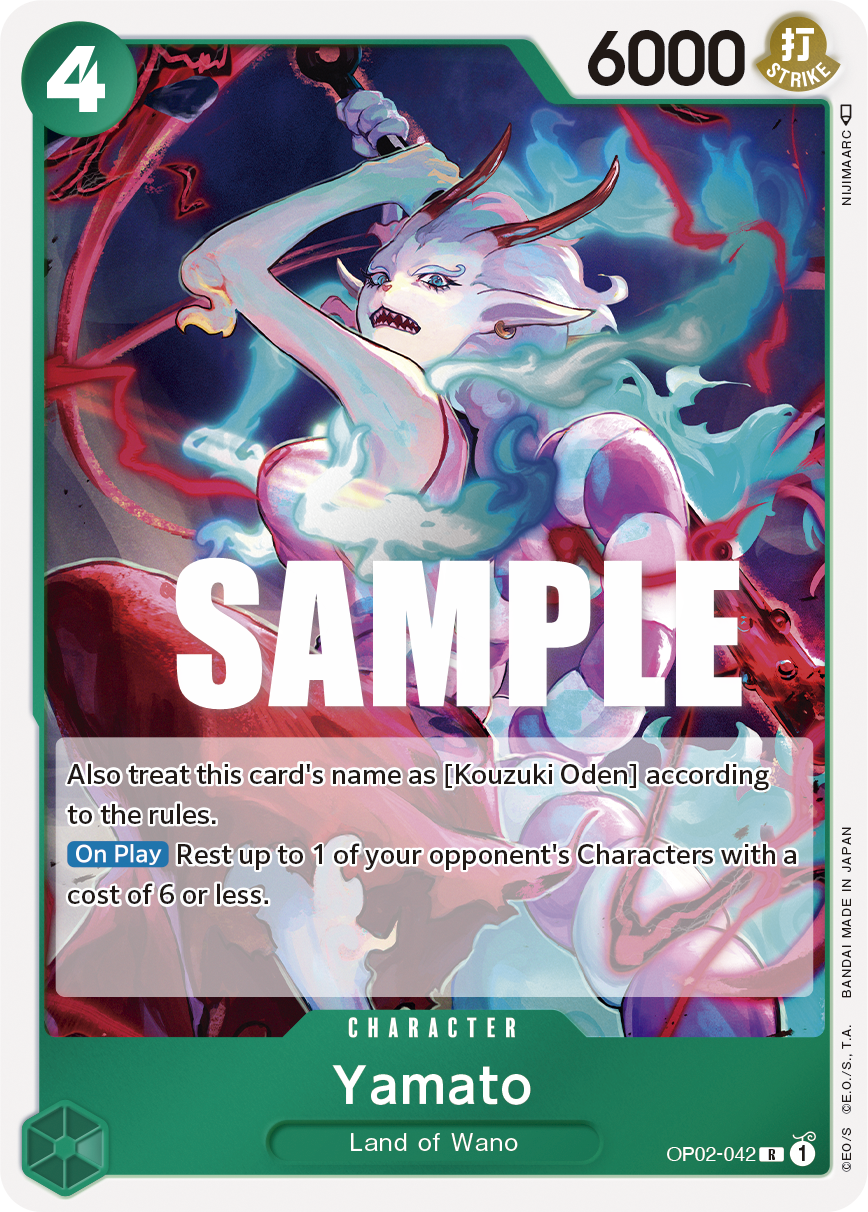 OPTCG Paramount War OP02-042 Yamato