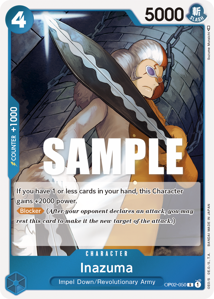 OPTCG Paramount War OP02-050 Inazuma