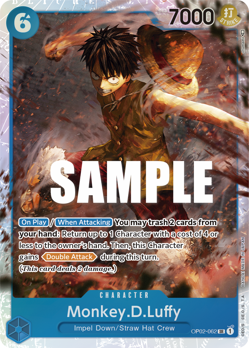 Monkey.D.Luffy (OP02-062) (V.1)