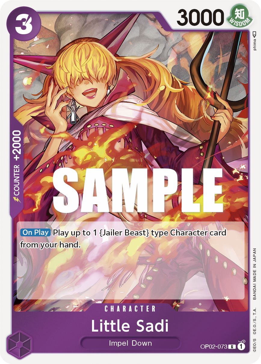 OPTCG Paramount War OP02-073 Little Sadi
