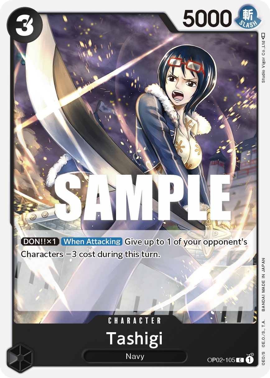 Tashigi (OP02-105) (V.1)