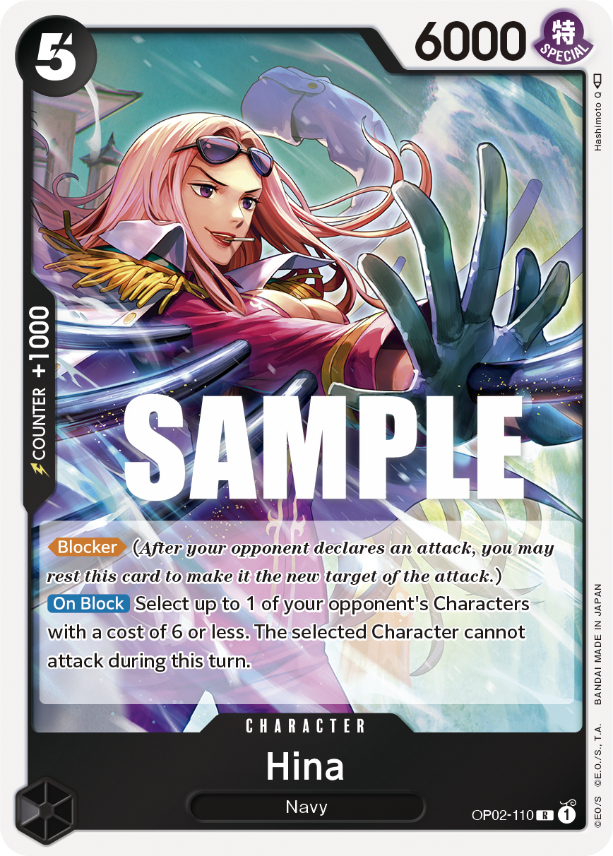 OPTCG Paramount War OP02-110 Hina