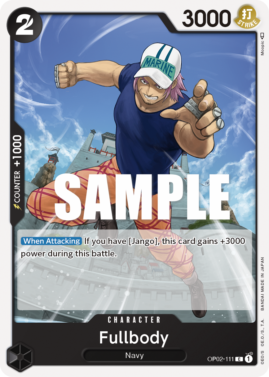 OPTCG Paramount War OP02-111 Fullbody