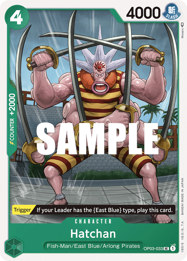 OPTCG Pillars of Strength OP03-033 Hatchan