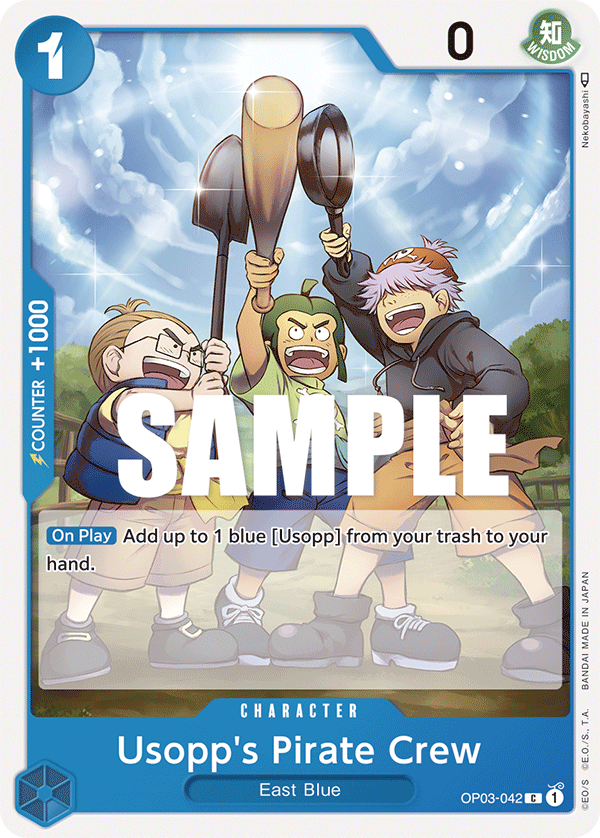 Usopp's Pirate Crew (OP03-042)