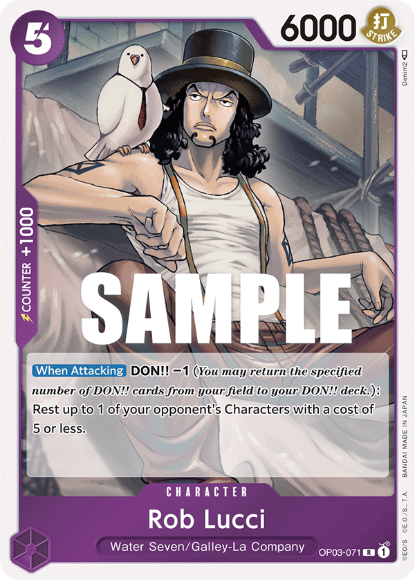 OPTCG Pillars of Strength OP03-071 Rob Lucci
