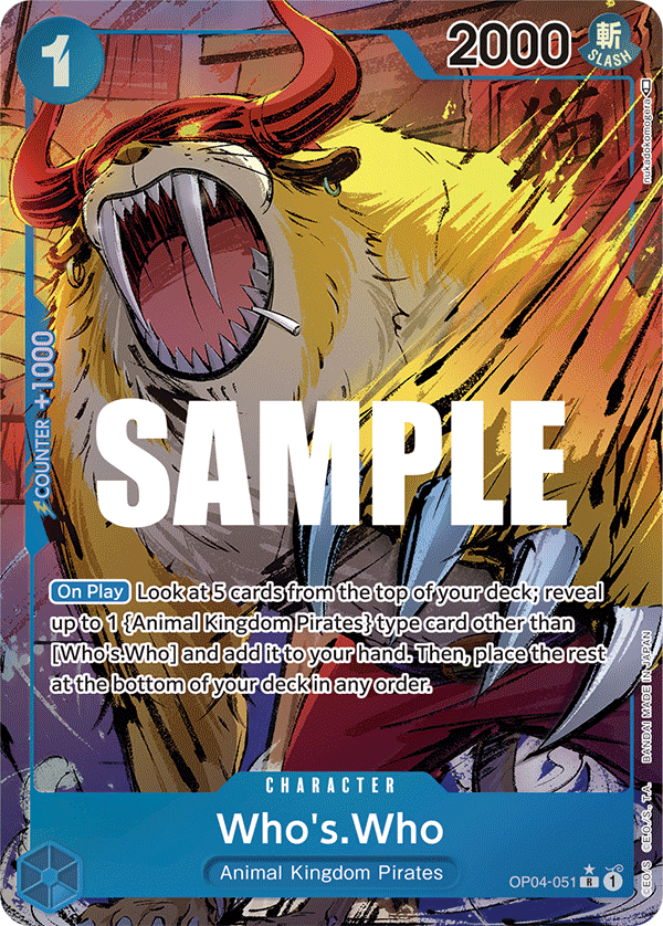 Who's.Who (OP04-051) (V.2)