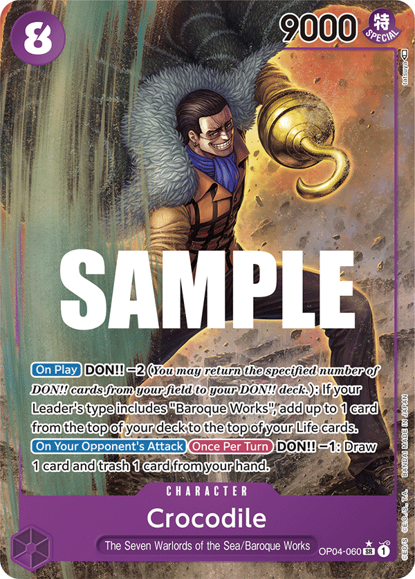 Crocodile (OP04-060) (V.2)