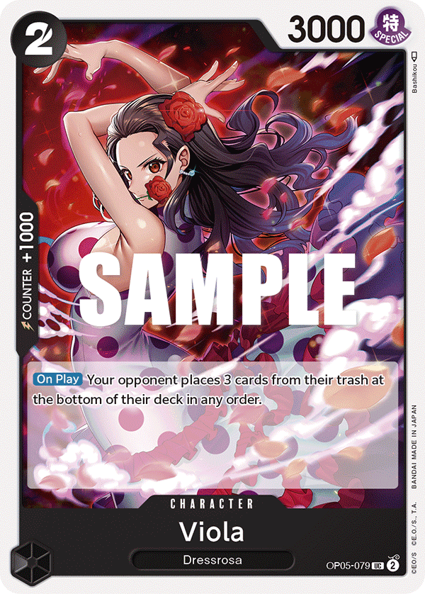 OPTCG Awakening of the New Era OP05-079 Viola