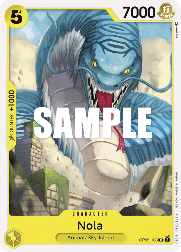 OPTCG Awakening of the New Era OP05-108 Nola