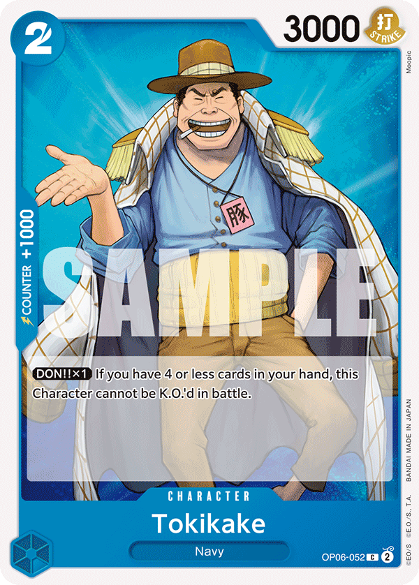 OPTCG Wings of the Captain OP06-052 Tokikake