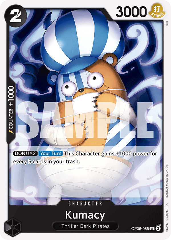 OPTCG Wings of the Captain OP06-085 Kumacy