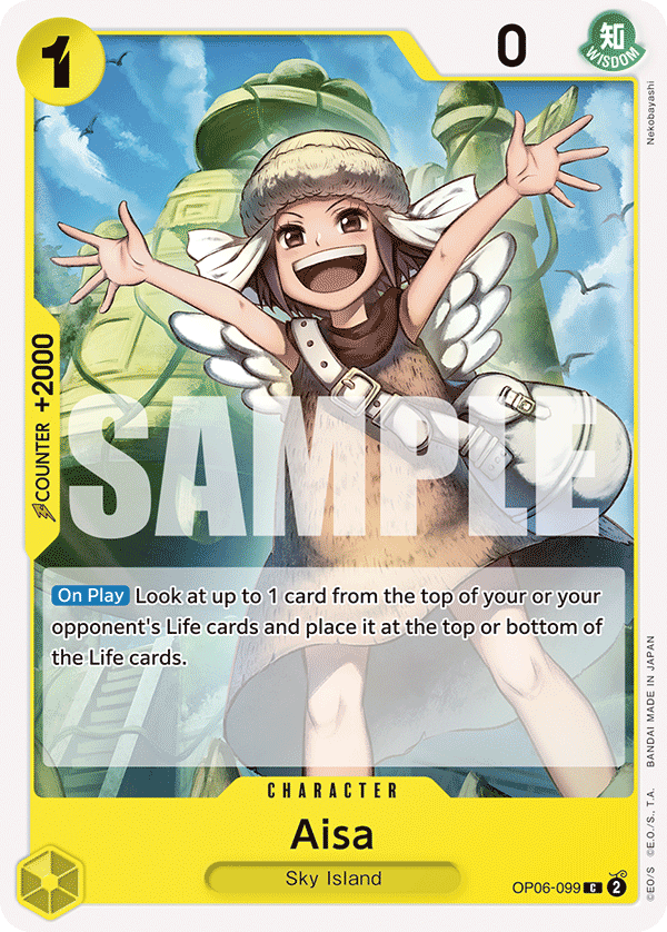 OPTCG Wings of the Captain OP06-099 Aisa