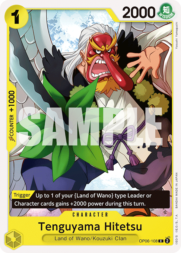 OPTCG Wings of the Captain OP06-108 Tenguyama Hitetsu