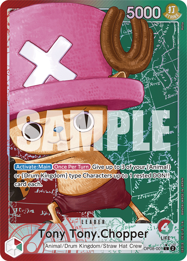 Tony Tony.Chopper (OP08-001) (V.2)