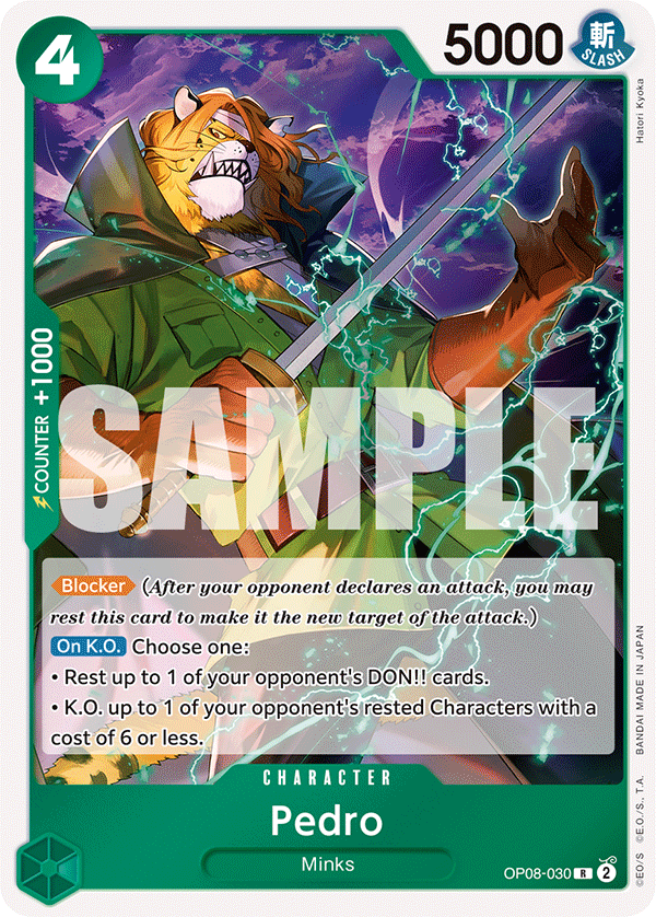 OPTCG Two Legends OP08-030 Pedro