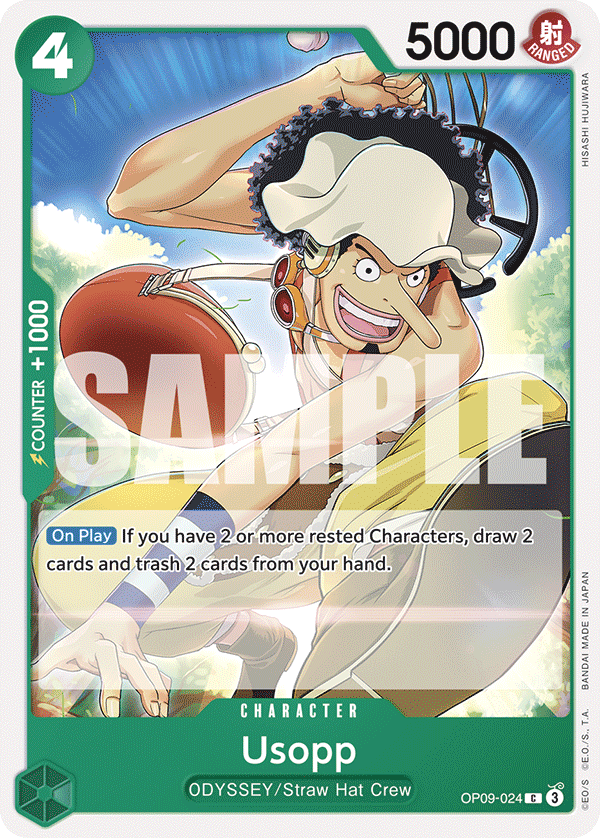 OPTCG Emperors in the New World OP09-024 Usopp