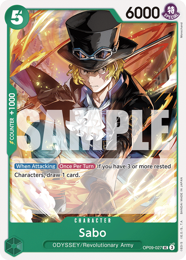 OPTCG Emperors in the New World OP09-027 Sabo
