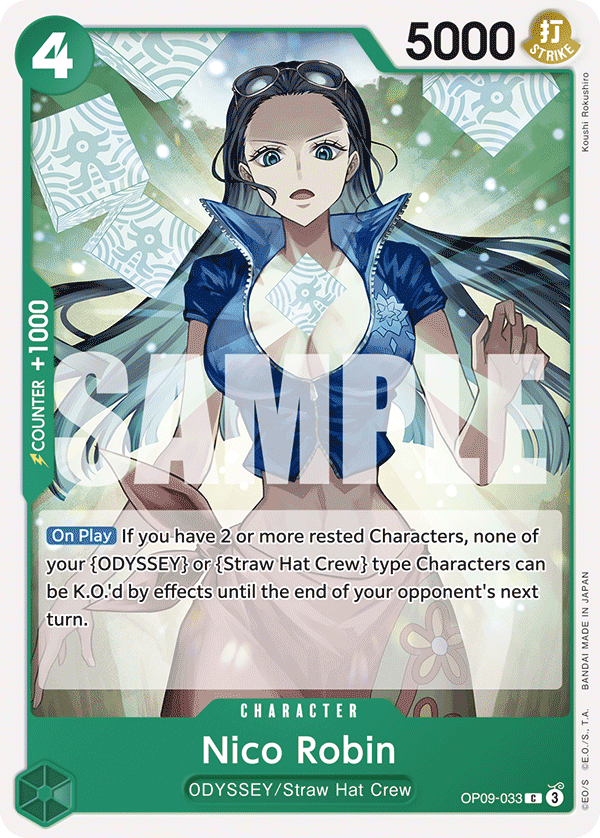 OPTCG Emperors in the New World OP09-033 Nico Robin
