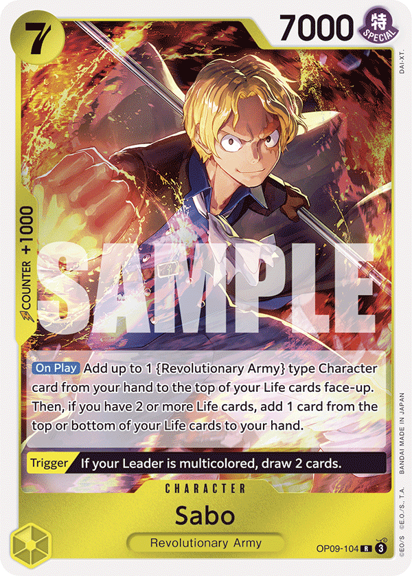 OPTCG Emperors in the New World OP09-104 Sabo