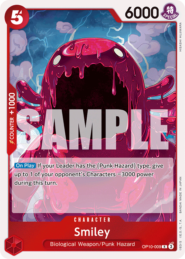 OPTCG Royal Blood OP10-009 Smiley