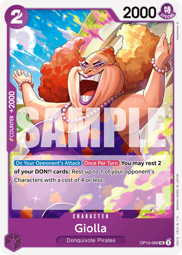 OPTCG Royal Blood OP10-066 Giolla