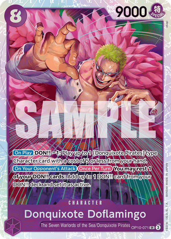 OPTCG Royal Blood OP10-071 Donquixote Doflamingo (SR)