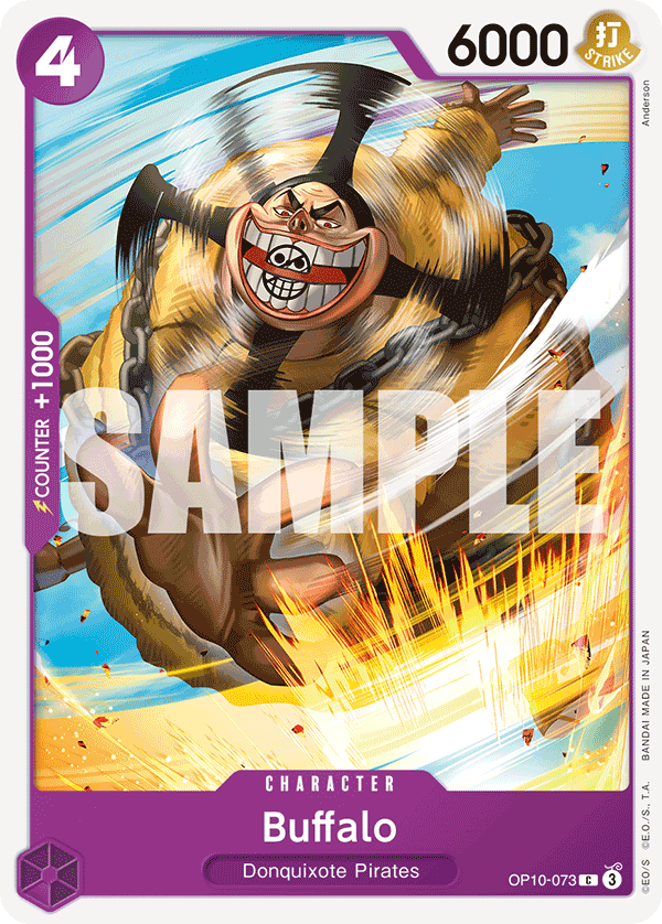 OPTCG Royal Blood OP10-073 Buffalo