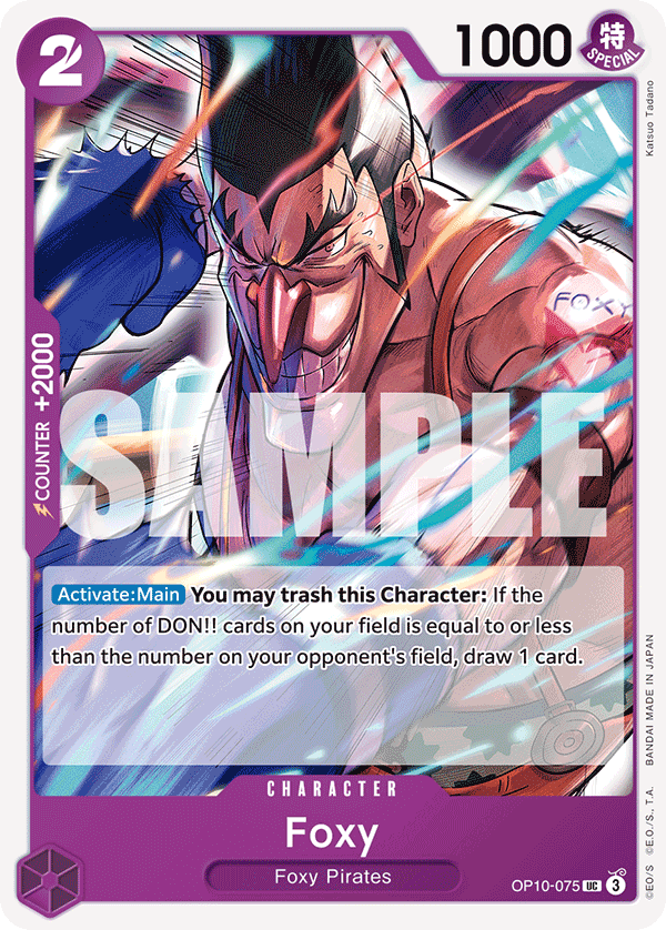OPTCG Royal Blood OP10-075 Foxy
