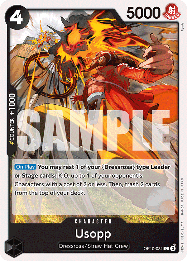 OPTCG Royal Blood OP10-081 Usopp