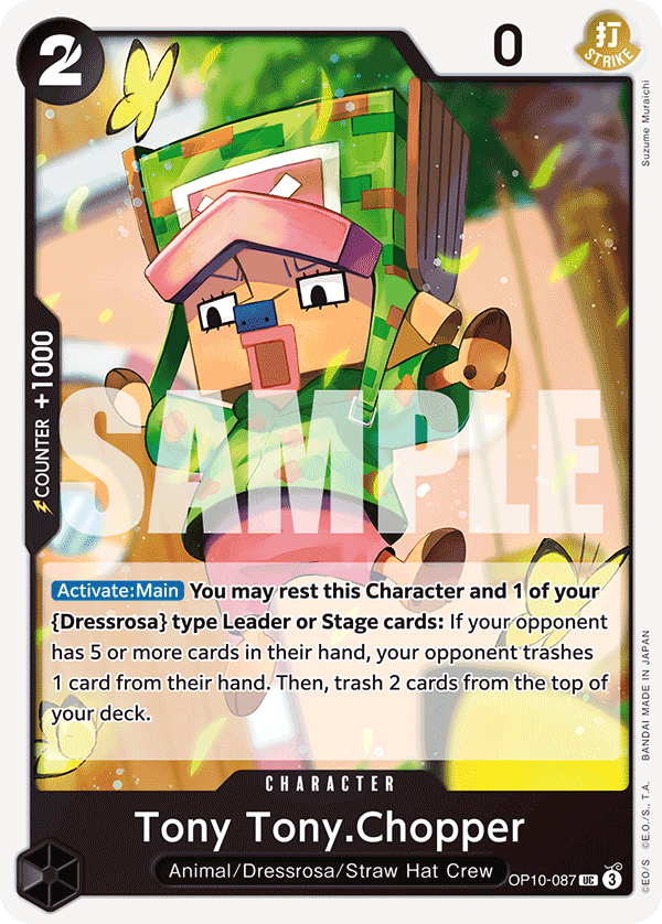 OPTCG Royal Blood OP10-087 Tony Tony.Chopper